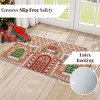 Folkulture Christmas Door Mat, 28 X 16 Inch Welcome Matt or Doormat for Home Entrance, Durable & Anti Slip Coir Door Mats (Gingerbread House) - 2 of 4
