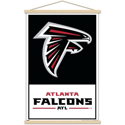 Trends International Atlanta Falcons Retro Logo Wall Poster 22.375 x 34 