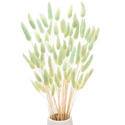 Unique Bargains Artificial Dried Flowers Realistic Look Pampas Bunny Tails Grass 17 Inch