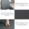 DYHOME Dining Chairs Modern Kitchen Chairs Set of 4, PU Leather Restaurant Chairs - 4 of 4