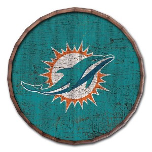 NFL Miami Dolphins 24" Barrel Top - 1 of 3