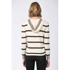 Women's STRIPPED HOODIE - Fate - 2 of 2