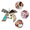 Unique Bargains Bow Wooden Beads Bag Charm 1 Pc - 3 of 4