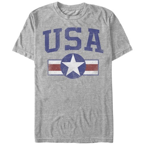 Teeshirtpalace Made in USA Soccer Team Flag T-Shirt