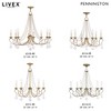 Livex Lighting Pennington 6 - Light Chandelier in  Antique Brass - 2 of 4