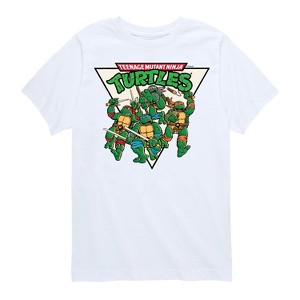 Boys' - Teenage Mutant Ninja Turtles - Turtle Squad Short Sleeve Graphic T-Shirt - 1 of 4