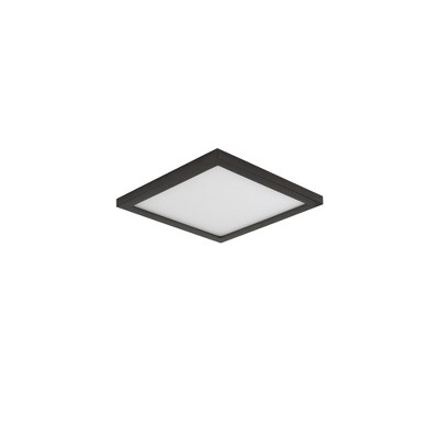 Maxim Lighting Wafer 1 - Light Flush Mount in  Bronze