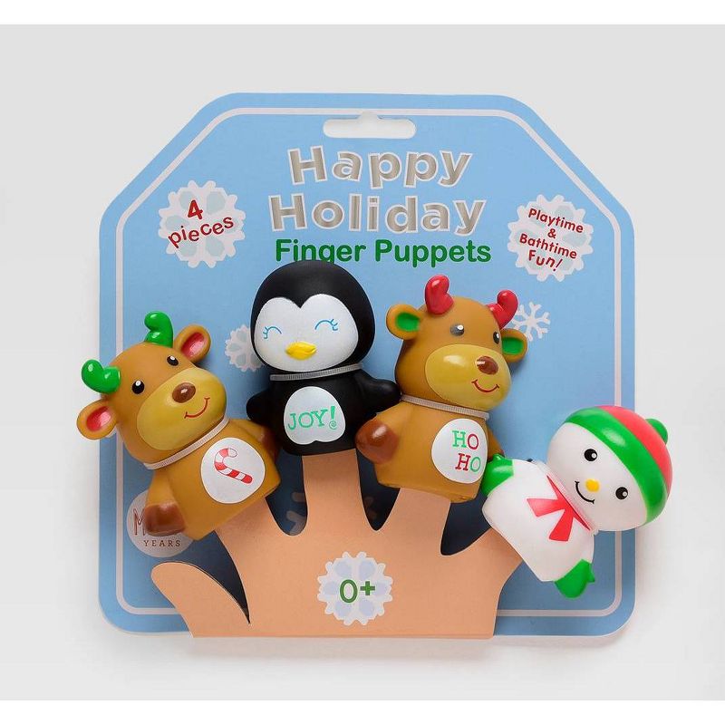 Magic Years Happy Holiday Finger Puppets - 4pc, 2 of 3
