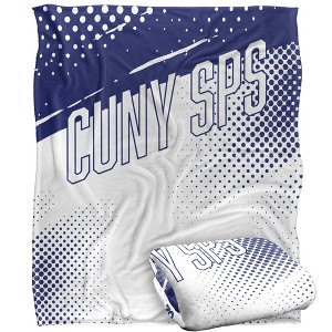 Cuny School Of Professional Studies Fan Zone Silky Touch Super Soft Throw Blanket 50x60 - 1 of 4