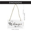 Darware Meeting in Progress / Do Not Disturb Wood Sign, Reversible Home and Office Meeting Door Hanger - 2 of 4