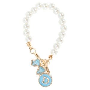 Unique Bargains Pearl Chain Bow Water Cup Pendant 1 Pc - 1 of 4