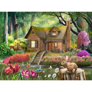 Sunsout Cabin Retreat 1000 pc Jigsaw Puzzle 23055 - 1 of 4
