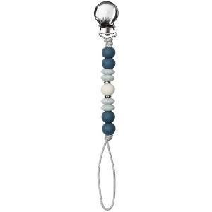 Pacifier Clips - Baby Pacifier Holder Silicone Binky Clip for Boys/Girls - The Ultimate Newborn Gift Set BPA Free - 1 of 1