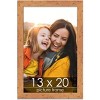 PosterPalooza | Shabby Chic Orange Picture Frame - UV Acrylic, Foam Board Backing, Hanging Hardware - 2 of 4