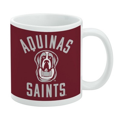 Aquinas College Saints Logo Ceramic Coffee Mug Novelty Gift Mugs for Coffee Tea and Hot Drinks 11oz White