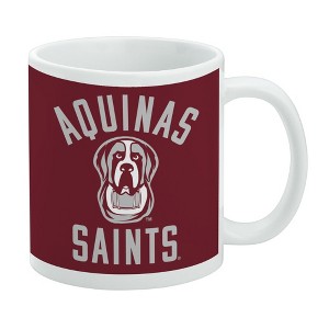 Aquinas College Saints Logo Ceramic Coffee Mug Novelty Gift Mugs for Coffee Tea and Hot Drinks 11oz White - 1 of 4