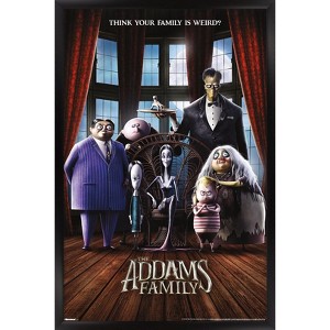 Trends International The Addams Family (2019) - One Sheet Framed Wall Poster Prints - 1 of 4