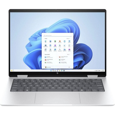 HP Chromebook x360 14b-cd 14" HD 2-n-1 TS N100 4GB 64GB, ChromeOS, Silver - Manufacturer Refurbished