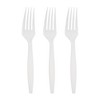 Smarty Had A Party White Plastic Forks - 1000 pcs - 2 of 4