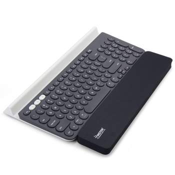 Insten Keyboard Wrist Rest Pad, Anti-Slip Ergonomic Palm Cushion Support for Comfortable Typing and Pain Relief, 13.8 x 2.8 in, Black