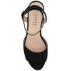 Journee Collection Womens Medium and Wide Width Nairri Vegan Leather Platform Heel Sandals - 4 of 4