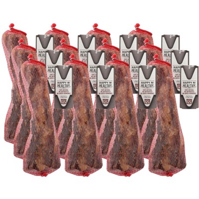 Happy N' Healthy Natural Beef Rib Dog Bone - Case of 12/1 ct