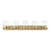 Z-Lite Callista 5 - Light Vanity in  Rubbed Brass - 2 of 4