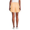 Lands' End Women's Linen High Rise Pull On 7" Shorts - 2 of 4