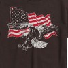 Men's - Instant Message - Eagle American Flag Short Sleeve Graphic T-Shirt - 2 of 4