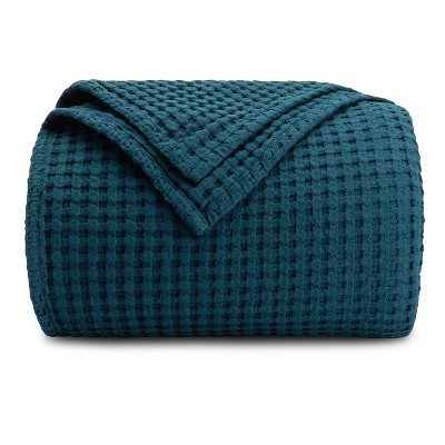 Image of Waffle Blanket for Adults, Extra Large By Comfy Cubs - Neptune