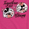 Girls' - Disney - Mickey & Minnie Fitted Short Sleeve Graphic T-Shirt - image 2 of 4