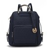 MKF Collection Torra Milan “M” Signature Trendy Spacious Backpack by Mia K - 2 of 4