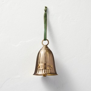 '2025' Bell Ornament - Hearth & Hand™ with Magnolia - 1 of 3