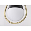 Nuvo Lighting Admiral 1 - Light Pendant in  Matte Black/Natural Brass - 2 of 4