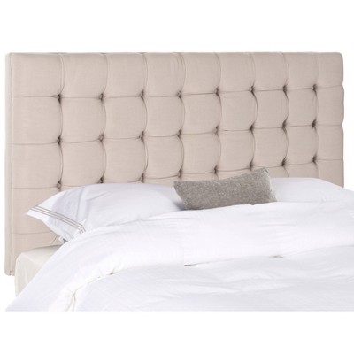 Aliyah Headboard Beige King - Safavieh