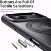 HTUTWOO Case for iPhone 17 Pro Max/17 Pro/17 Air/17, Magnetic Non-Slip Shockproof Cover with 360° Rotating Stand Holder - 3 of 4