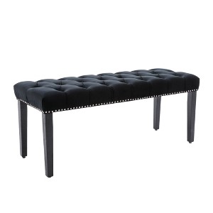 Dexmalle Tufted Bench Ottoman,Entryway/Living Room - 1 of 4