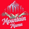 Women's Design By Humans Mountain Mama Camping Adventure Mom By Flowerr Racerback Tank Top - 2 of 2