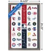 Trends International MLB League - Logos 23 Framed Wall Poster Prints - 3 of 4