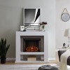 Lirrington Stainless Steel Fireplace - SEI - 2 of 4