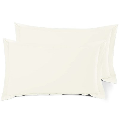 Nestl Soft Pillow Shams Set of 2, Double Brushed Microfiber Pillow Covers, Premium Pillow Shams With 1.5” Flange
