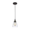 Chloe Lighting Manette Industrial-Style 1 Light Rubbed Bronze Ceiling Mini Pendant 6" Shade - 2 of 2