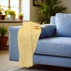 Unique Bargains Blanket Single-Layer Tafu Fleece Butterflies Polyester 28"x39" - 4 of 4