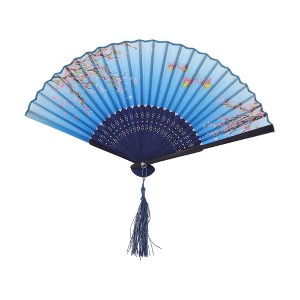 Unique Bargains Ancient Style Folding Fan 1 Pc - 1 of 4