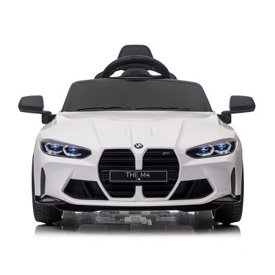 TopComfy Baby Walkers Kids Ride Toy Car Parental Guidance Story Telling Function Wheeled Handle Easy to Carry for Kids, White, 44.09"*22.44"*11.22"