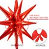PartyWoo Foil Balloons Red Star Starburst 42 27 22 Inch - 4 of 4