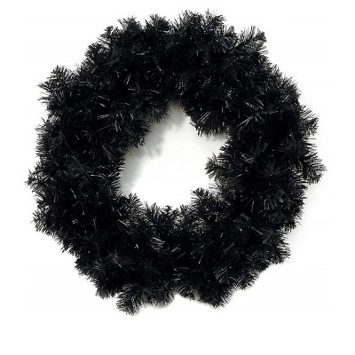 Perfect Holiday Halloween Black Gothic Wreath