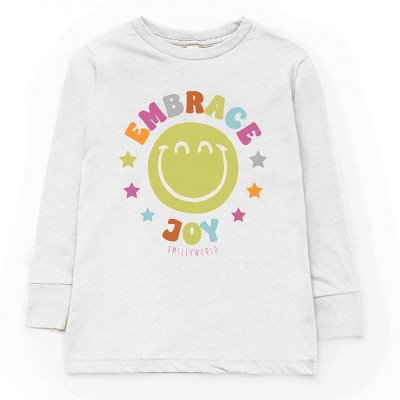 The Juniper Shop SmileyWorld Embrace Joy Youth Long Sleeve Tee