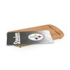 NFL Pittsburgh Steelers Parawood Billboard Glass Top Serving Tray - 2 of 3