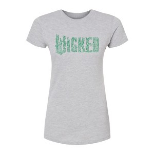 Women's - Wicked - Twisted Tree Branch Logo Fitted Graphic T-Shirt - 1 of 3